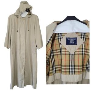 Burberry Vintage Trench Rain Coat